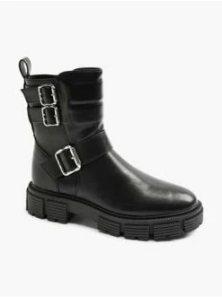 Coupon 👏 Stiefel & 🥾 Boots Catwalk Bikerboots Schwarz Günstig Kaufen ⌛ -Angebote Catwalk Store catwalk bikerboots schwarz 5