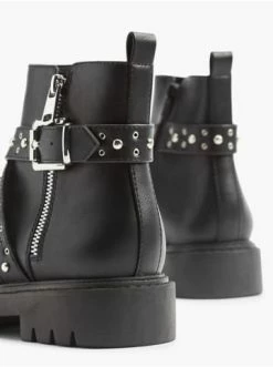 Brandneu 🔔 Stiefel & 🥾 Boots Catwalk Bikerboots Schwarz Günstig Kaufen ⭐ -Angebote Catwalk Store catwalk bikerboots schwarz 9