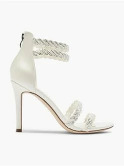 Am billigsten 🌟 Sandalen Catwalk Brautschuh Weiß Günstig Kaufen ❤️