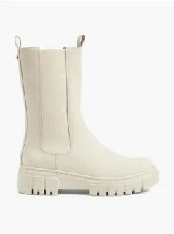 Schlussverkauf 🎁 Stiefeletten Catwalk Chelsea 🥾 Boots Beige Günstig Kaufen ⌛