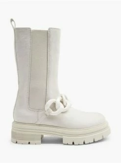 Großhandel ⌛ Stiefeletten Catwalk Chelsea 🥾 Boots Beige Günstig Kaufen ✔️