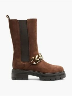 Bestes Angebot 🌟 Stiefeletten Catwalk Chelsea 🥾 Boots Braun Günstig Kaufen 🤩