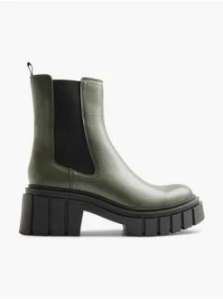 Am billigsten 🤩 Stiefeletten Catwalk Chelsea 🥾 Boots Khaki Günstig Kaufen 👍