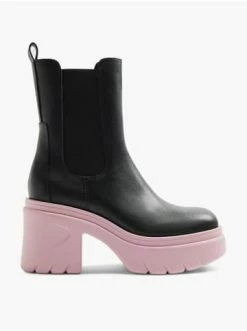 Bestes Angebot 🌟 Stiefeletten Catwalk Chelsea Stiefelette Schwarz Günstig Kaufen 🔥