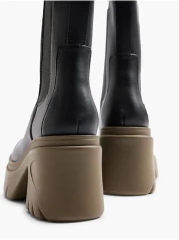 Auslauf 👍 Stiefeletten Catwalk Chelsea Stiefelette Schwarz Günstig Kaufen 😍 6 Auslauf 👍 Stiefeletten Catwalk Chelsea Stiefelette Schwarz Günstig Kaufen 😍 – Bild 4