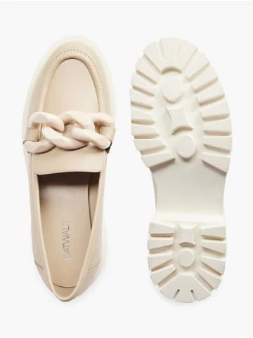 Billig 🌟 Halbschuhe Catwalk Chunky Loafer Beige Günstig Kaufen 😀 5 Billig 🌟 Halbschuhe Catwalk Chunky Loafer Beige Günstig Kaufen 😀 – Bild 3