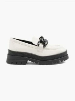 Aktion 🤩 Halbschuhe Catwalk Chunky Loafer Beige Günstig Kaufen 😀