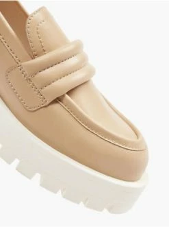 Blitzangebot 👍 Halbschuhe Catwalk Chunky Loafer Beige Günstig Kaufen 🥰 -Angebote Catwalk Store catwalk chunky loafer beige 32