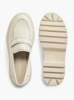 Bestes Angebot 😀 Halbschuhe Catwalk Chunky Loafer Creme Günstig Kaufen 👍 -Angebote Catwalk Store catwalk chunky loafer creme 2