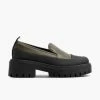 Auslauf ⌛ Halbschuhe Catwalk Chunky Loafer Dunkelgrün Günstig Kaufen 🥰 -Angebote Catwalk Store catwalk chunky loafer dunkelgrun
