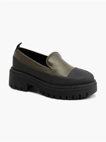 Auslauf ⌛ Halbschuhe Catwalk Chunky Loafer Dunkelgrün Günstig Kaufen 🥰 8 Auslauf ⌛ Halbschuhe Catwalk Chunky Loafer Dunkelgrün Günstig Kaufen 🥰 – Bild 6