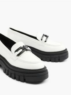 Besorgen 🥰 Halbschuhe Catwalk Chunky Loafer Weiß Günstig Kaufen 🔥 -Angebote Catwalk Store catwalk chunky loafer weiss 4