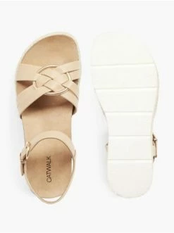 Bester Verkauf 🧨 Sandalen Catwalk 🩴 Sandale Beige Günstig Kaufen 🎁 -Angebote Catwalk Store catwalk sandale beige 2