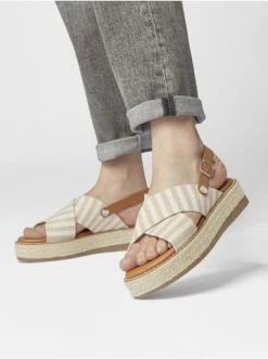 Bestes Angebot 👏 Sandalen Catwalk 🩴 Sandalette Beige Günstig Kaufen 😍 -Angebote Catwalk Store catwalk sandalette beige 13