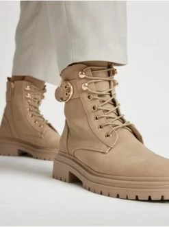 Besorgen 🥰 Stiefel & 🥾 Boots Catwalk Schnürboots Beige Günstig Kaufen 💯 -Angebote Catwalk Store catwalk schnurboots beige 35