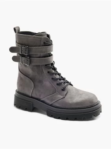 Auslauf ❤️ Stiefel & 🥾 Boots Catwalk Schnürboots Grau Günstig Kaufen ❤️ 8 Auslauf ❤️ Stiefel & 🥾 Boots Catwalk Schnürboots Grau Günstig Kaufen ❤️ – Bild 6