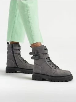 Auslauf ❤️ Stiefel & 🥾 Boots Catwalk Schnürboots Grau Günstig Kaufen ❤️ 15 Auslauf ❤️ Stiefel & 🥾 Boots Catwalk Schnürboots Grau Günstig Kaufen ❤️ -Angebote Catwalk Store catwalk schnurboots grau 6