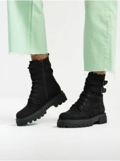 Großhandel 😍 Stiefel & 🥾 Boots Catwalk Schnürboots Schwarz Günstig Kaufen 😀 -Angebote Catwalk Store catwalk schnurboots schwarz 37