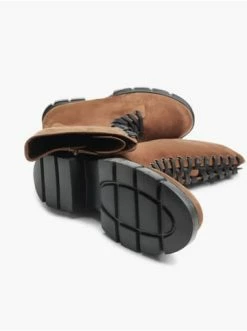 Neu ✔️ Stiefel & 🥾 Boots Catwalk Schnürstiefel Braun Günstig Kaufen 🧨 -Angebote Catwalk Store catwalk schnurstiefel braun 2