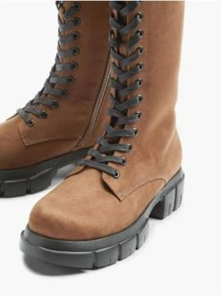 Neu ✔️ Stiefel & 🥾 Boots Catwalk Schnürstiefel Braun Günstig Kaufen 🧨 -Angebote Catwalk Store catwalk schnurstiefel braun 4