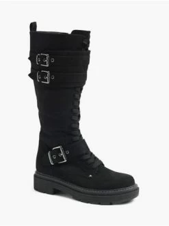 Auslauf ⌛ Stiefel & 🥾 Boots Catwalk Schnürstiefel Schwarz Günstig Kaufen 🛒 -Angebote Catwalk Store catwalk schnurstiefel schwarz 18