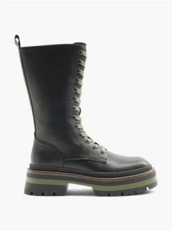 Bester Verkauf ⭐ Stiefel & 🥾 Boots Catwalk Schnürstiefel Schwarz Günstig Kaufen ❤️