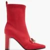 Blitzangebot ❤️ Stiefeletten Catwalk Stiefelette Rot Günstig Kaufen 👏 -Angebote Catwalk Store catwalk stiefelette rot 6