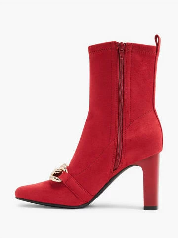 Blitzangebot ❤️ Stiefeletten Catwalk Stiefelette Rot Günstig Kaufen 👏 4 Blitzangebot ❤️ Stiefeletten Catwalk Stiefelette Rot Günstig Kaufen 👏 – Bild 2