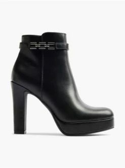 Auslauf ⭐ Stiefeletten Catwalk Stiefelette Schwarz Günstig Kaufen 😍