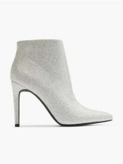 Blitzangebot 😀 Stiefeletten Catwalk Stiefelette Silber Günstig Kaufen 🛒