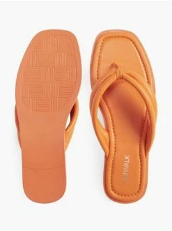 Neu 🎉 Sandalen Catwalk Zehentrenner Orange Günstig Kaufen 👍 -Angebote Catwalk Store catwalk zehentrenner orange 2