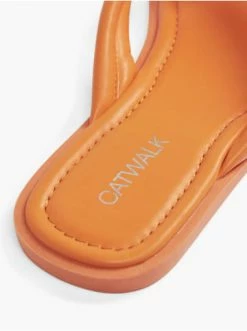 Neu 🎉 Sandalen Catwalk Zehentrenner Orange Günstig Kaufen 👍 -Angebote Catwalk Store catwalk zehentrenner orange 4